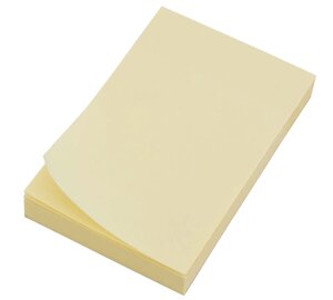 Папір для нотаток 75*50мм 100л "LEO" L1202 жовтий