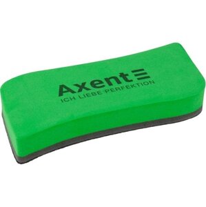 Губка для дошки "Axent" 9805-05-A магнітна Wave (велика), зелена
