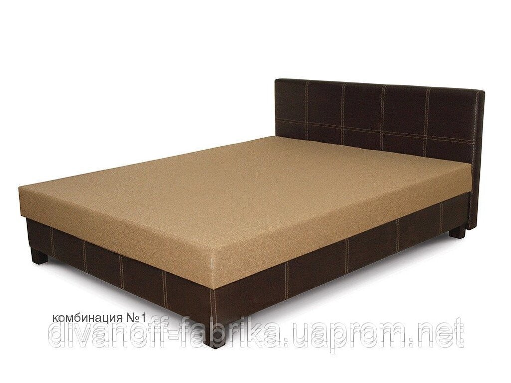 Ліжко НОЛА 1,6 від компанії Інтернет-магазин "Фабрика Divanoff" - фото 1