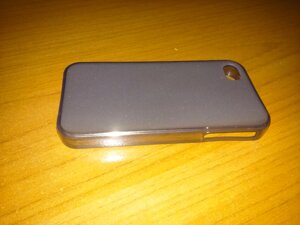 Чохол силікон для iPhone 4/4S сірий