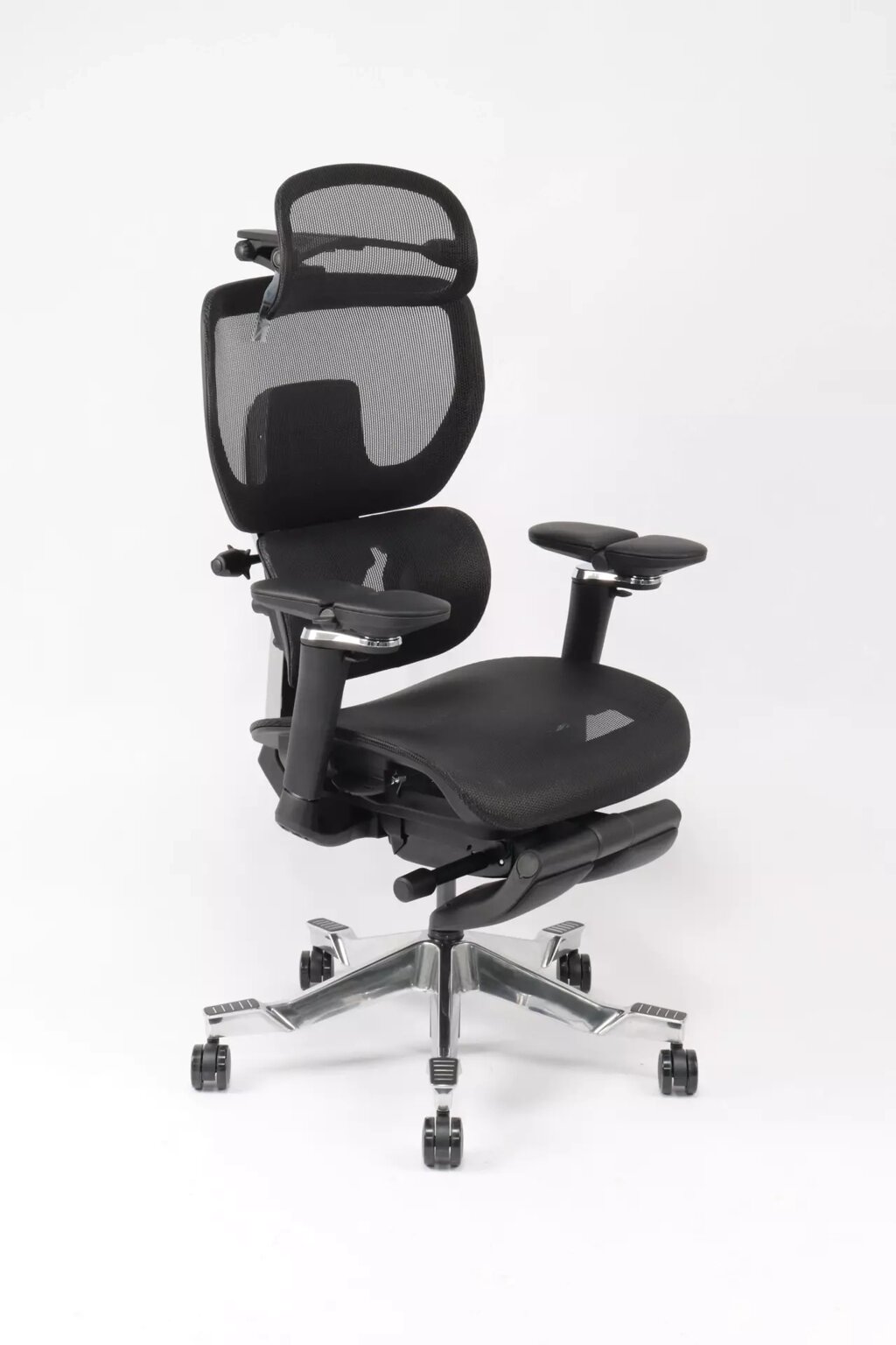 Ортопедичне крісло ErgoTron T1 чорне від компанії Ерголайф - фото 6