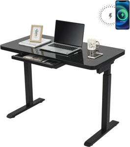 Стіл зі скляною стільницею AOKE Nice Desk