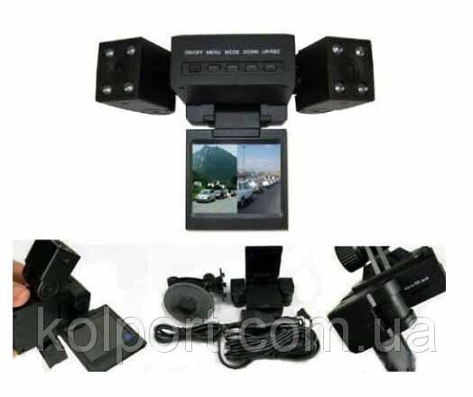 Автомобільний відеореєстратор DVR H3000 2 камери, відеосистеми, товари для авто, автоелектроніка від компанії Інтернет-магазин "Tovar-plus. Com. Ua" - фото 1
