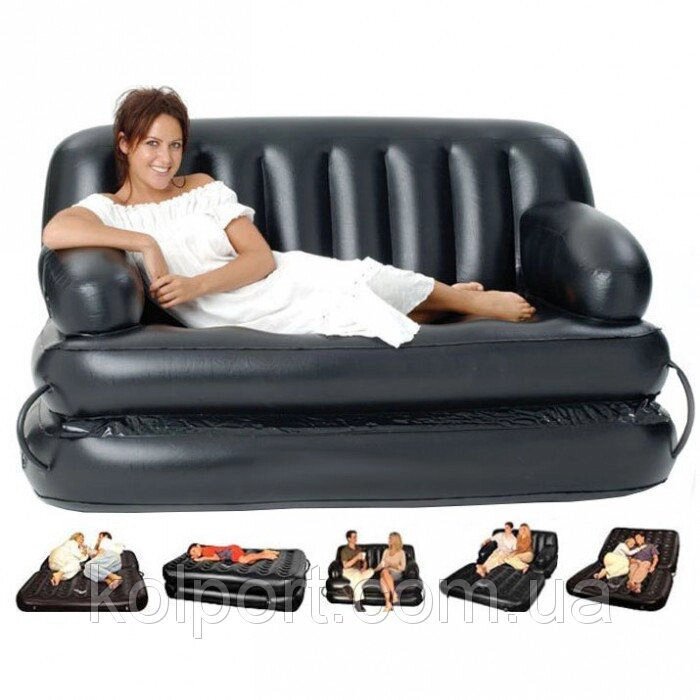 Багатофункціональний надувний диван трансформер Bestway 75056 з електро насосом від компанії Інтернет-магазин "Tovar-plus. Com. Ua" - фото 1