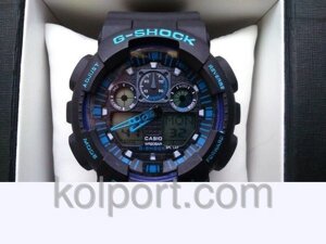 Годинники Casio G-SHOCK GA-100A, спортивно-туристичні годинники, механічні, жіночий годинник, чоловічі, наручний годинник Касіо, кварців