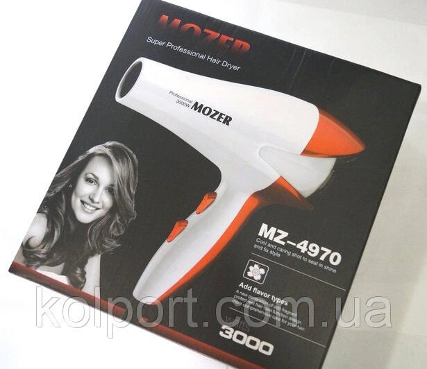 Фен для волосся Mozer MZ-4970 від компанії Інтернет-магазин "Tovar-plus. Com. Ua" - фото 1