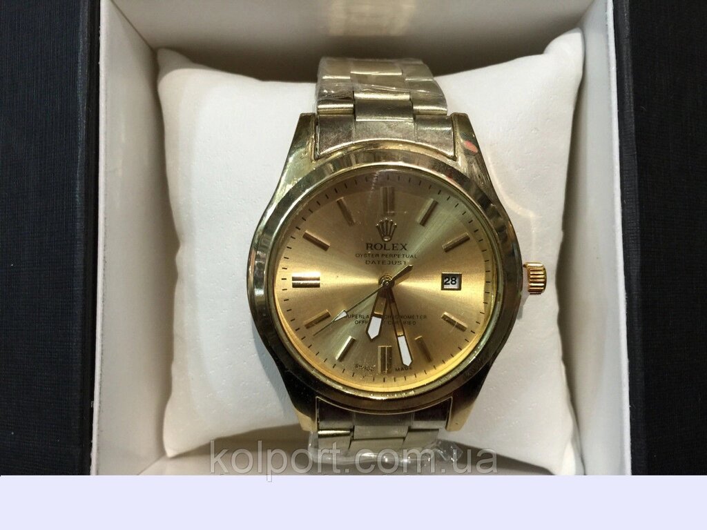 Годинники наручні Rolex 6000, жіночі наручні годинники, чоловічі, годинник Ролекс від компанії Інтернет-магазин "Tovar-plus. Com. Ua" - фото 1