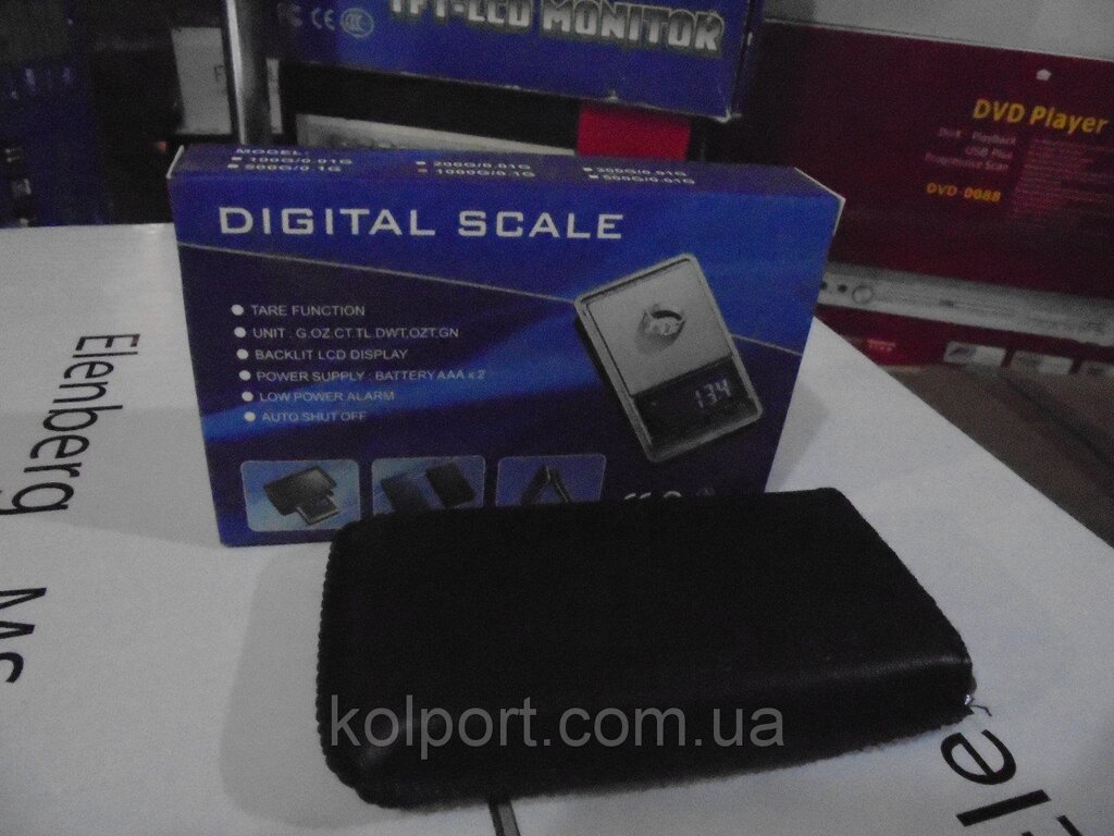 Кишенькові ювелірні ваги Digital Scale 500, 1000, ваги, кишенькові, міні ваги, Digital scale від компанії Інтернет-магазин "Tovar-plus. Com. Ua" - фото 1