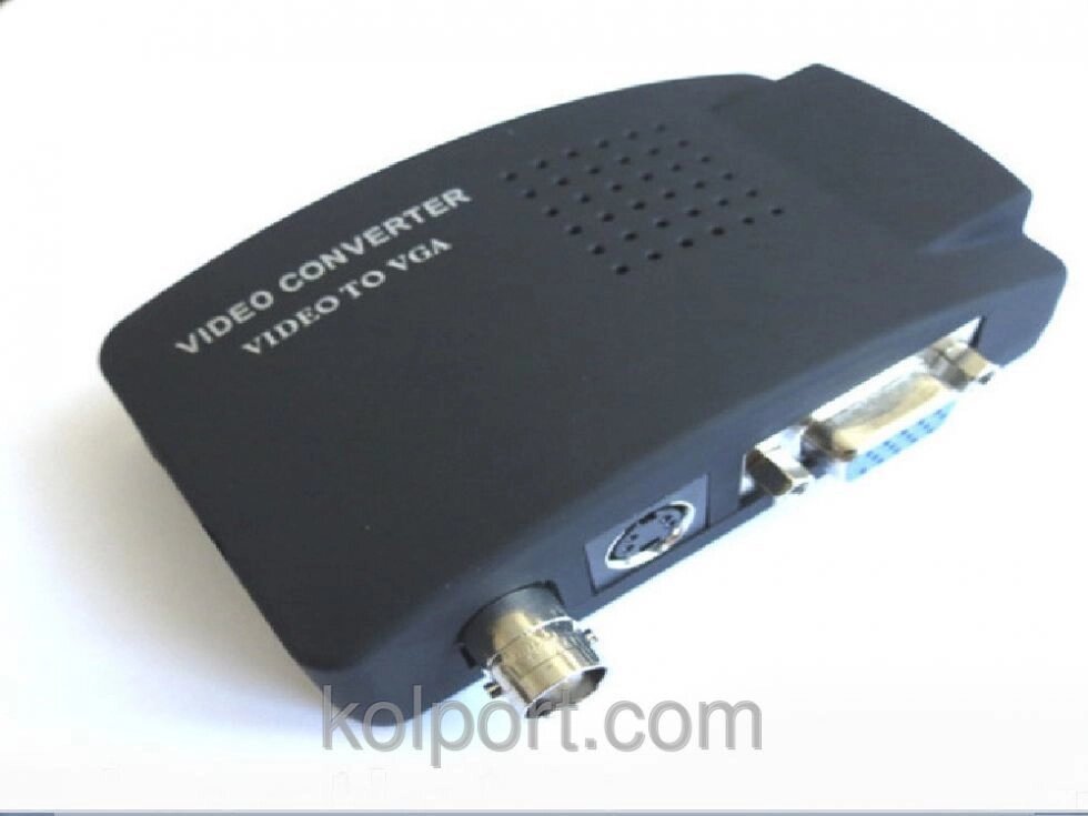 Конвертер BNC S-Video в VGA монітор від компанії Інтернет-магазин "Tovar-plus. Com. Ua" - фото 1