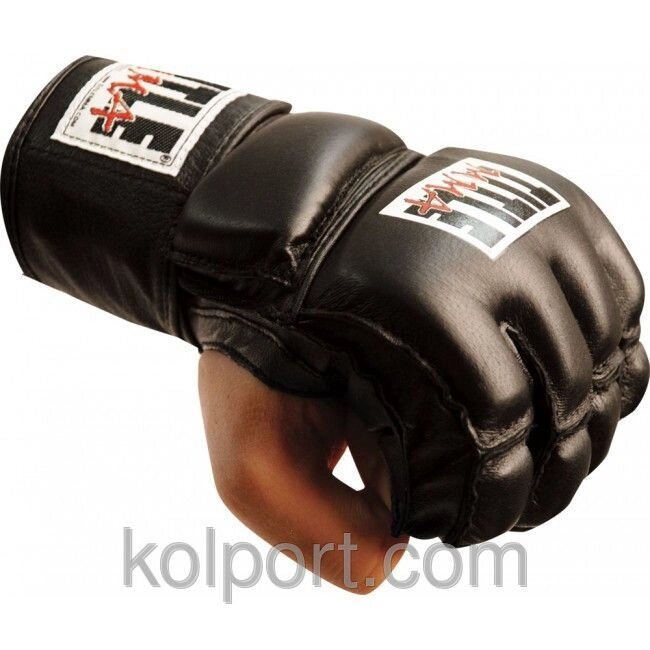Кожаные Перчатки для ММА "TITLE MMA" mixFIGHT від компанії Інтернет-магазин "Tovar-plus. Com. Ua" - фото 1