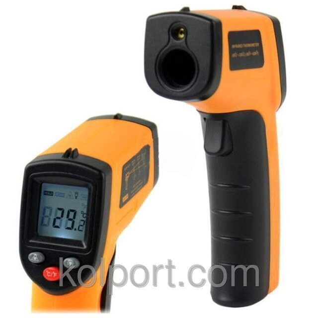 Лазерний безконтактний термометр пирометр -50-330 від компанії Інтернет-магазин "Tovar-plus. Com. Ua" - фото 1
