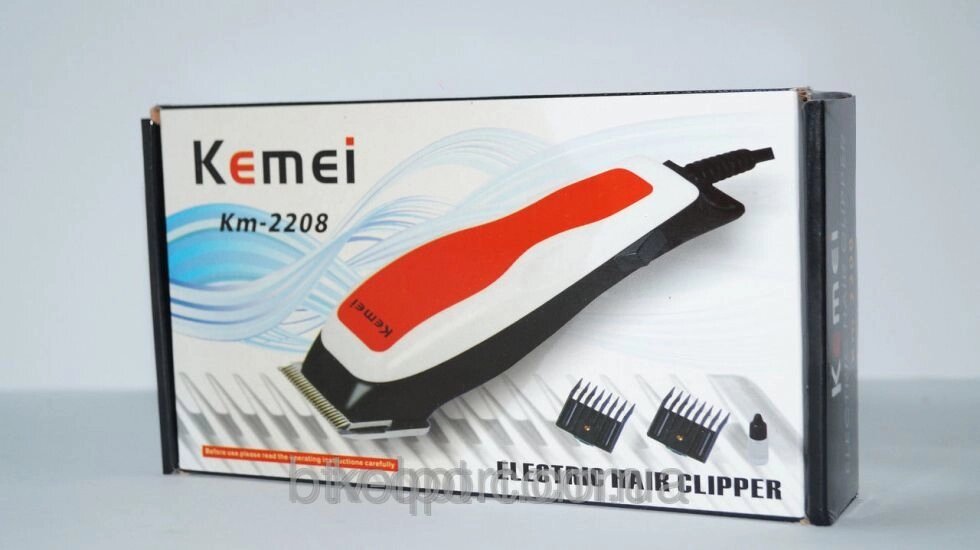 Машинка для стрижки Kemei 2208, машинки для стрижки волосся, тримери, краса і здоров'я від компанії Інтернет-магазин "Tovar-plus. Com. Ua" - фото 1