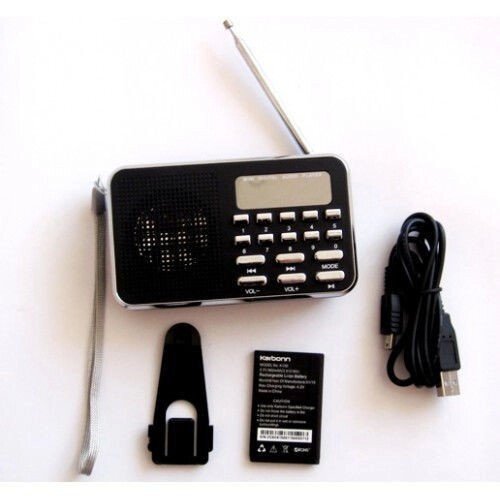 MP3 Колонка UKC MD 1680 з радіо, аудіотехніка, електроніка, радіоприймач