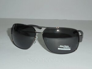 Чоловічі сонцезахисні окуляри Matrix 6612, строгі, модний аксесуар, окуляри, чоловічі, якість, прямокутні