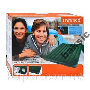 Надувний матрац Intex 66929 з вбудованим насосом