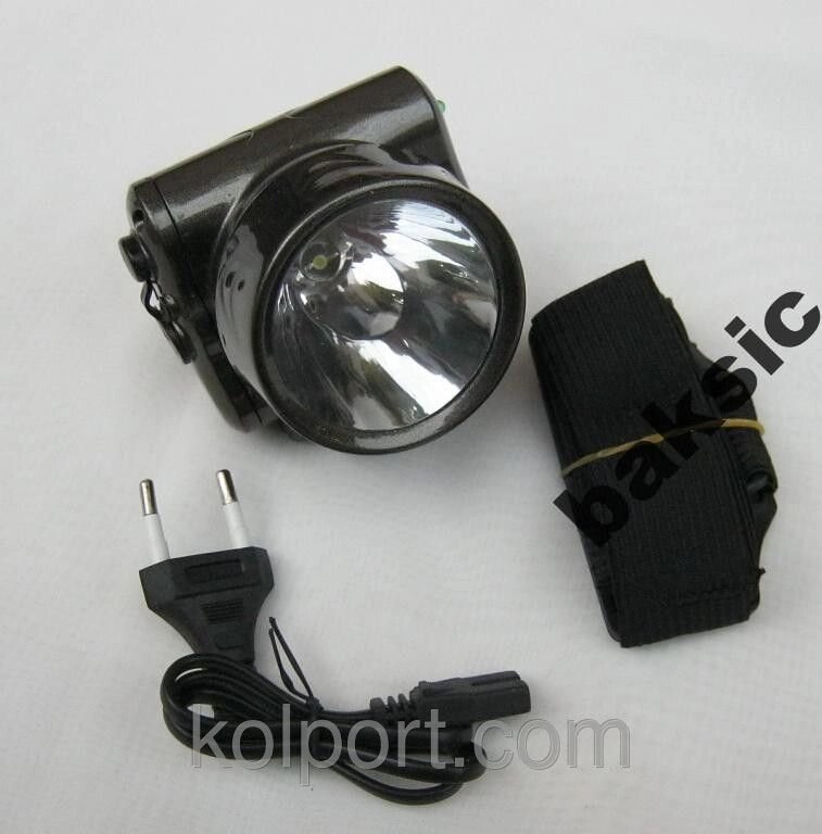 Налобний акумуляторний ліхтарик YJ-1829-1 від компанії Інтернет-магазин "Tovar-plus. Com. Ua" - фото 1
