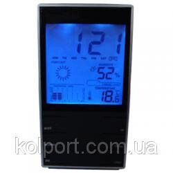 Настільний годинник метеостанція st-8007 з термометром, гігрометром, підсвічуванням