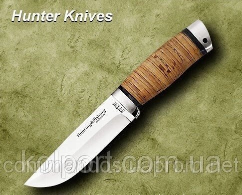 Ніж мисливський. Рукоять - береста від компанії Інтернет-магазин "Tovar-plus. Com. Ua" - фото 1