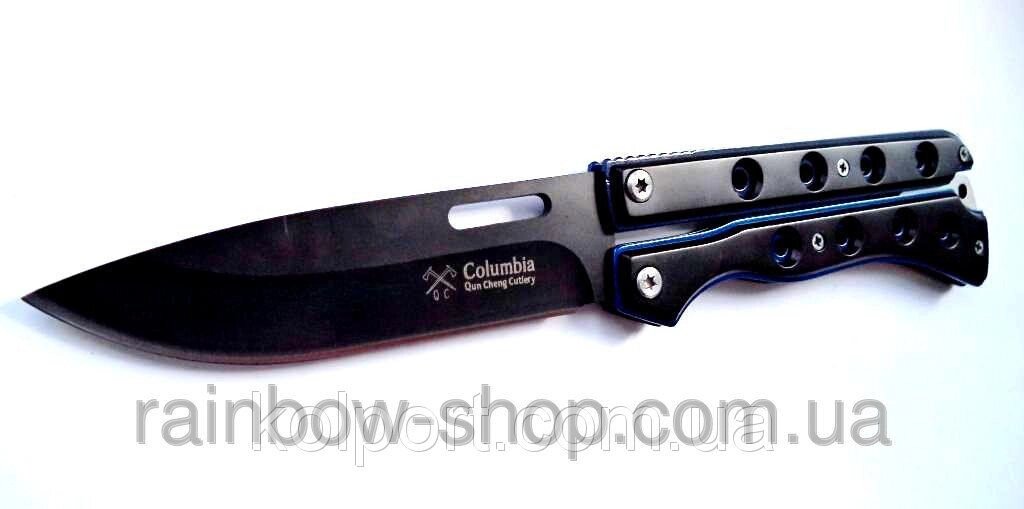 Ніж складаний Columbia USA з чохлом від компанії Інтернет-магазин "Tovar-plus. Com. Ua" - фото 1