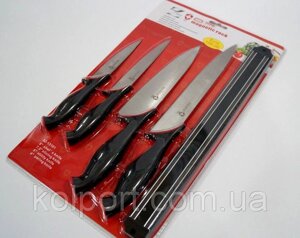 Набір ножів Swiss Zurich SZ-13101 + магнітний тримач