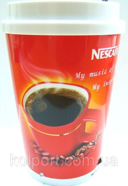 Портативні mp3 колонки з ФМ у вигляді склянки Nescafe AX-1003 від компанії Інтернет-магазин "Tovar-plus. Com. Ua" - фото 1