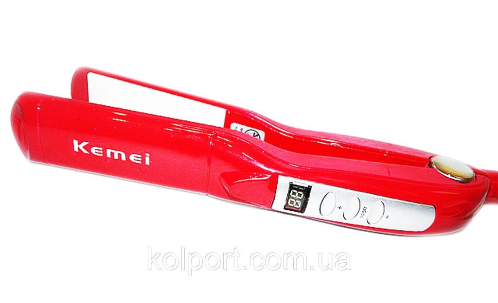 Праску плойка випрямляч для волосся Kemei KM1282 від компанії Інтернет-магазин "Tovar-plus. Com. Ua" - фото 1