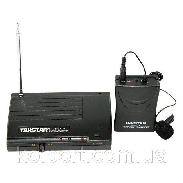 Професійний бездротової мікрофон Takstar TS-331B від компанії Інтернет-магазин "Tovar-plus. Com. Ua" - фото 1