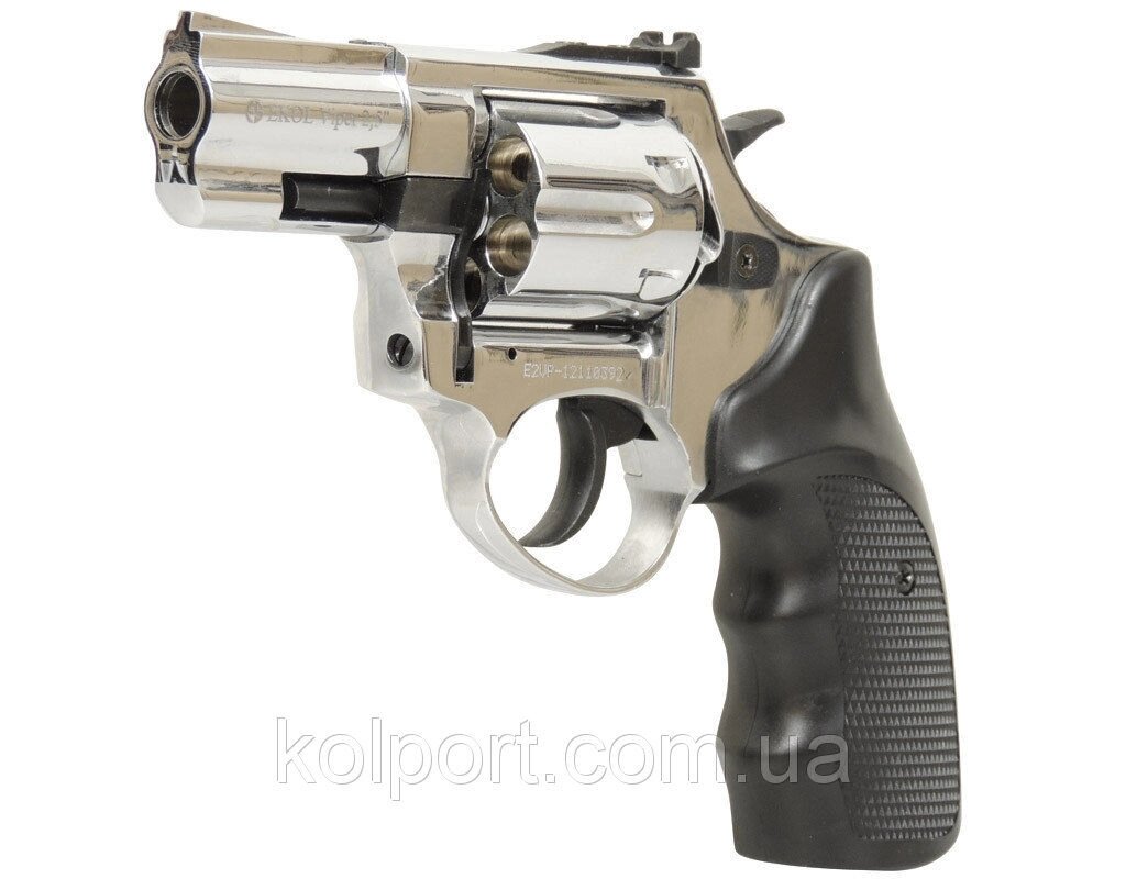 Револьвер під патрон Флобера Ekol 3? хром від компанії Інтернет-магазин "Tovar-plus. Com. Ua" - фото 1