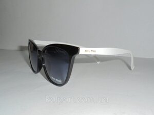 Сонцезахисні окуляри Miu Miu wayfarer 6870, окуляри фейферери, модний аксесуар, окуляри, жіночі окуляри, стильні
