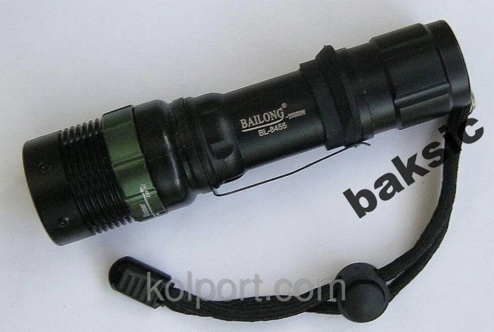Тактичний ліхтарик Bailong BL 8455, 20000W від компанії Інтернет-магазин "Tovar-plus. Com. Ua" - фото 1