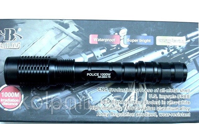 Тактичний ліхтарик для полювання AR-2804 T6 від компанії Інтернет-магазин "Tovar-plus. Com. Ua" - фото 1