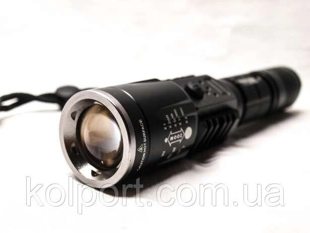 Тактичний ліхтарик U01-T6 Police Супер світло !! 12000W від компанії Інтернет-магазин "Tovar-plus. Com. Ua" - фото 1