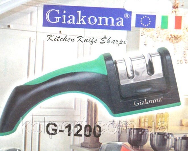 Точилка для ножів з 2 видами каменю Giakoma G-1200 від компанії Інтернет-магазин "Tovar-plus. Com. Ua" - фото 1