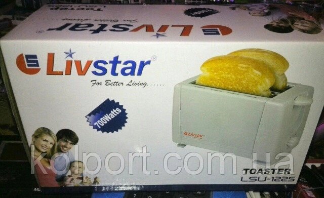 Тостер Livstar LSU-1225 від компанії Інтернет-магазин "Tovar-plus. Com. Ua" - фото 1