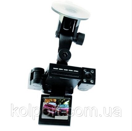 Відео реєстратор автомобільний DVR H3000 2 камери від компанії Інтернет-магазин "Tovar-plus. Com. Ua" - фото 1