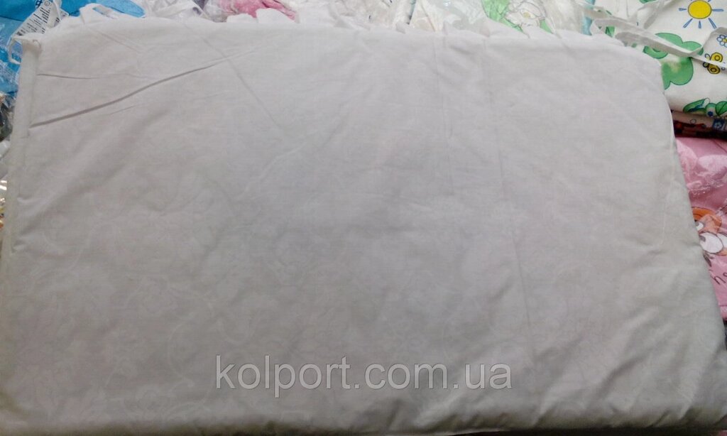 Захист в ліжечко для новонароджених "Жаккард" Біла від компанії Інтернет-магазин "Tovar-plus. Com. Ua" - фото 1
