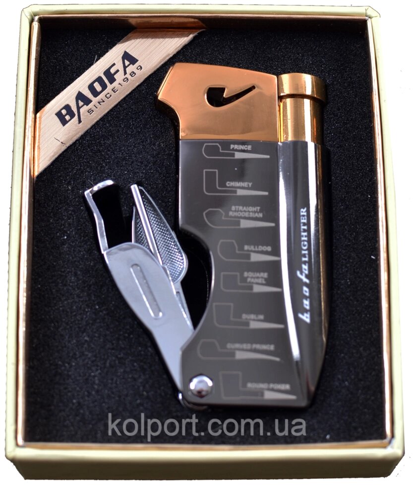 Запальничка подарункова Baofa №3557 від компанії Інтернет-магазин "Tovar-plus. Com. Ua" - фото 1