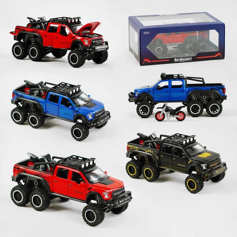 Машинка GT - 02291 "Авто Експерт", 3 кольори, металопластик, 1:24, звук, світло, інерція, рухомі елементи, у коробці, від компанії CD-Market - фото 1