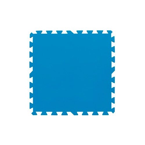 Мат-підкладка для басейнів BestWay 58220 ( 50*50 см, товшина 0.4 см, ціна за 8 шт в упаковці, загальна пллоща: 2 м²) від компанії CD-Market - фото 1