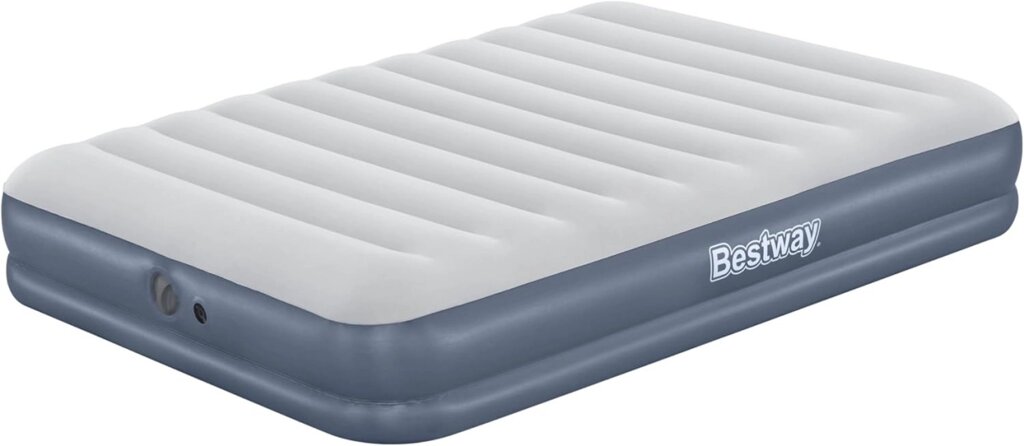 Надувне ліжко BestWay 6716T (36*152*203 см, двоспальне, вбудований електронасос з зарядкою від USB з акумулятором, USB, від компанії CD-Market - фото 1