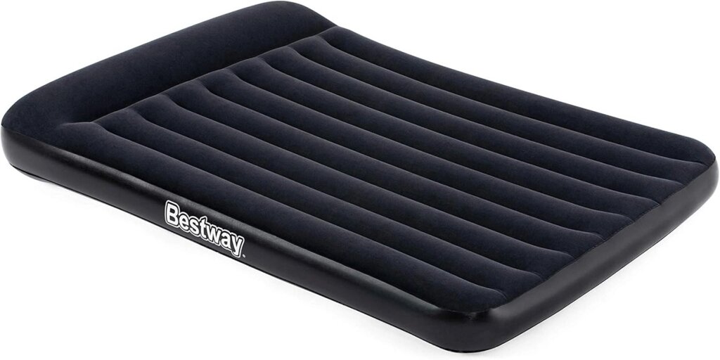 Надувний матрац BestWay 67464 «Aerolax Airbed» (25*152*203 см, 30 см з підголівником, двомісний, вбудований від компанії CD-Market - фото 1