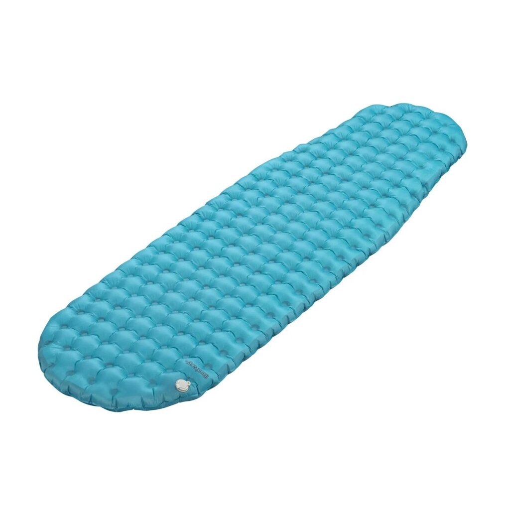 Надувний матрац BestWay 69612 «Aplinelite» (7,5*51*183 см, одномісний, мішок для зберігання, насос-мішок, для холодної від компанії CD-Market - фото 1