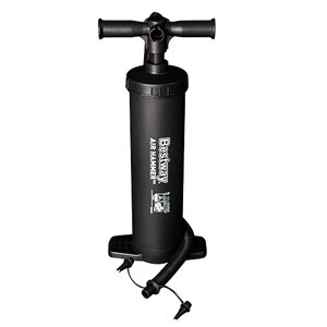 Насос ручний BestWay 62030 «Air Hammer» (об'єм: 3.5 L, висота: 48 см., 3 насадки, шланг 1 м., надування/зування) [Склад