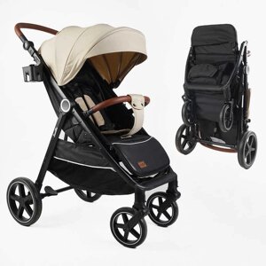 Візок прогулянковий дитячий "JOY" Sevillia S-95998 рама алюмінієва, футкавер, підсклянник, дощовик, в коробці [Склад