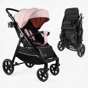 Візок прогулянковий дитячий "JOY" Sevillia S-15928 рама алюмінієва, футкавер, підсклянник, дощовик, в коробці [Склад