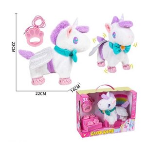 Улюбленець 933-136 E “Поні”, ходить, звуки, аксесуари, на повідці, рухає хвостиком, на батарейках, в коробці [Склад