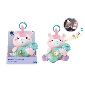 Музична іграшка 1948-6 тваринка рухає лапкою, підсвічування, мелодії, кільце-фіксатор, в коробці [Склад зберігання: