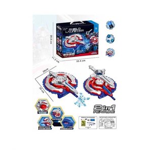 Автомат 669 A акумулятор 7.4V, автоматичний принцип роботи, підсвічування, стріляє орбізами, меч, захисні окуляри, в