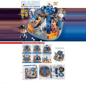 Настільна гра MKD 220 A лабіринт, 2 джойстики для керування, механічний принцип, вежа з прапором, в коробці [Склад