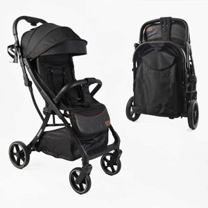 Візок прогулянковий дитячий "JOY" Geneva GN-91378 рама алюмінієва, футкавер, підсклянник, телескопічна ручка [Склад